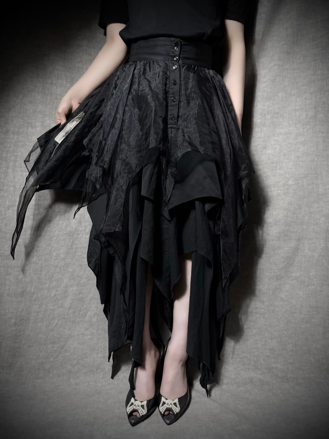 alice auaa Gothic Archive Layered Skirt  상품이미지2