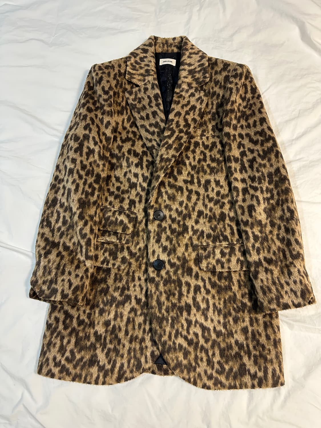 Zadig & Voltaire 레오파드 반코트 상품이미지1