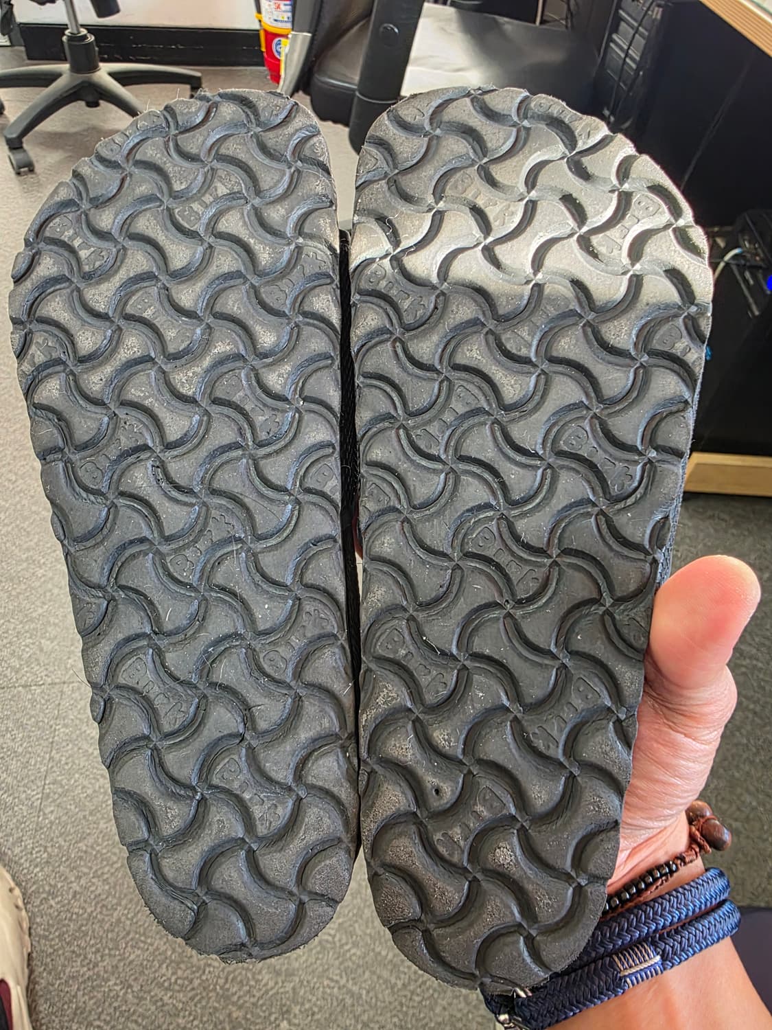 [230] 버켄스탁 바베이도스 EVA 슬라이드 샌들 블랙 상품이미지8