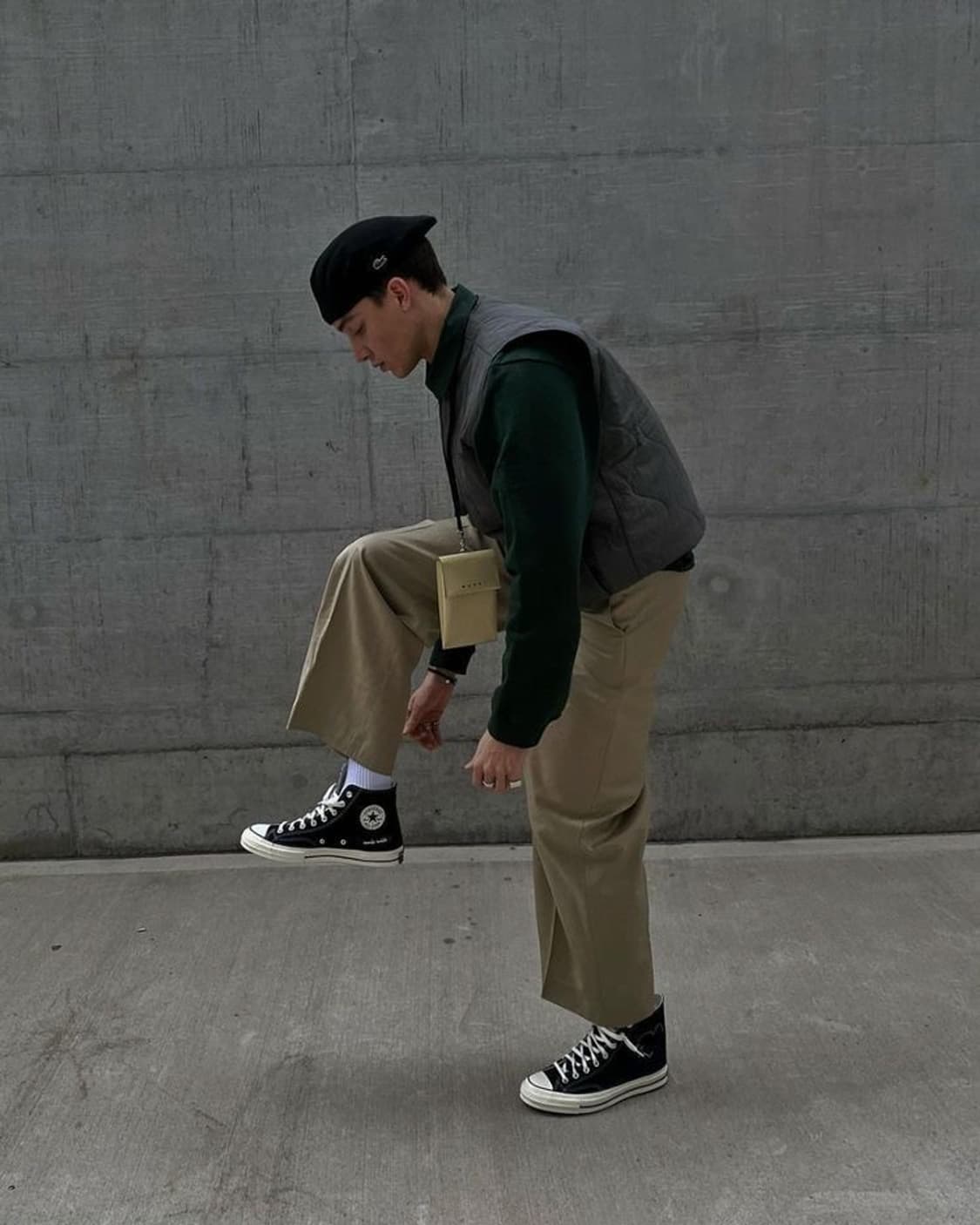 할리데이비슨 가죽 헌팅캡 블랙 L (약58-59호) 상품이미지8