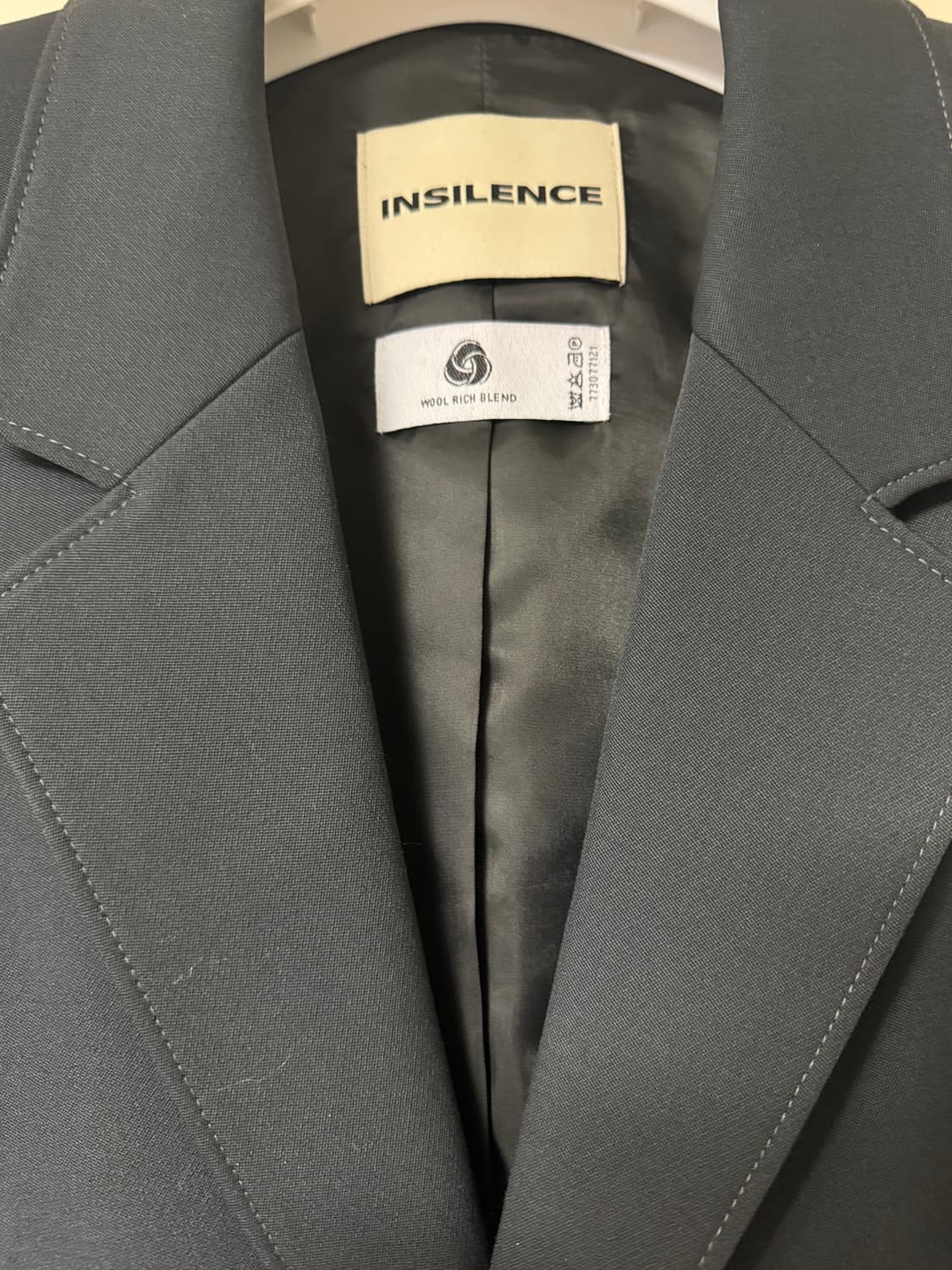 인사일런스 테일러드 울 블레이저 MIDNIGHT BLUE 상품이미지5