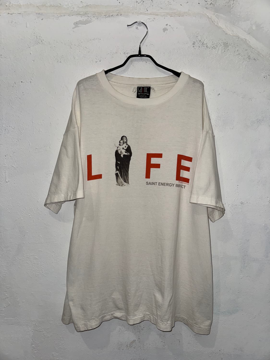 세인트 마이클 라이프 마리아 티셔츠 화이트 - 23SS 상품이미지2