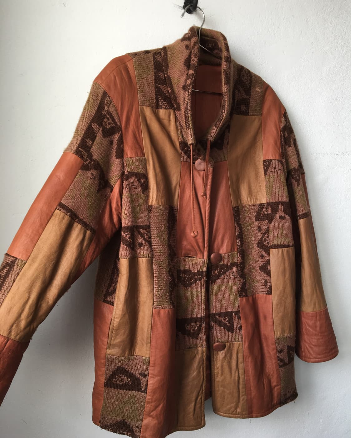 Nomadic mood leather coat 상품이미지4