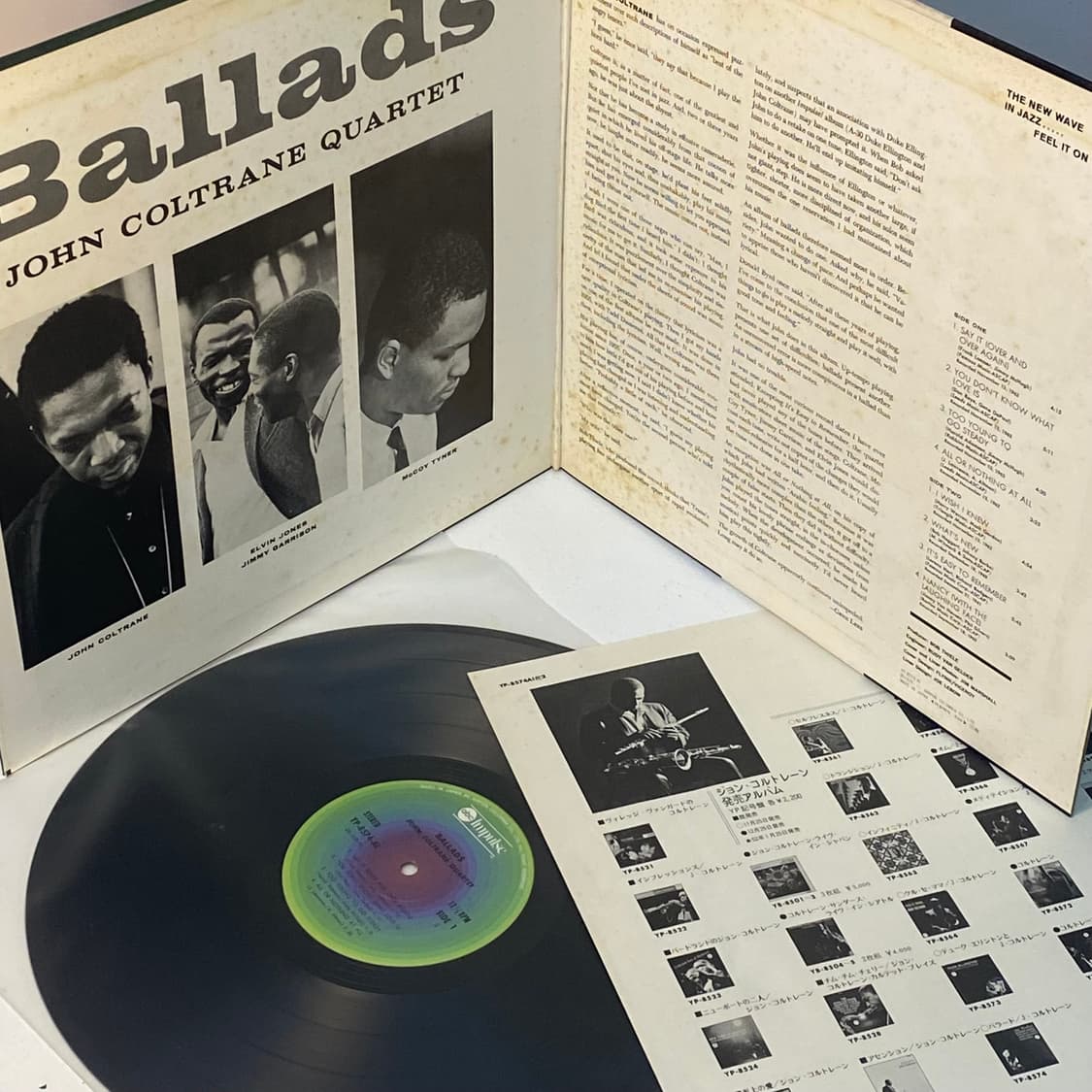 (LP) John Coltrane Quartet - Ballads 상품이미지3
