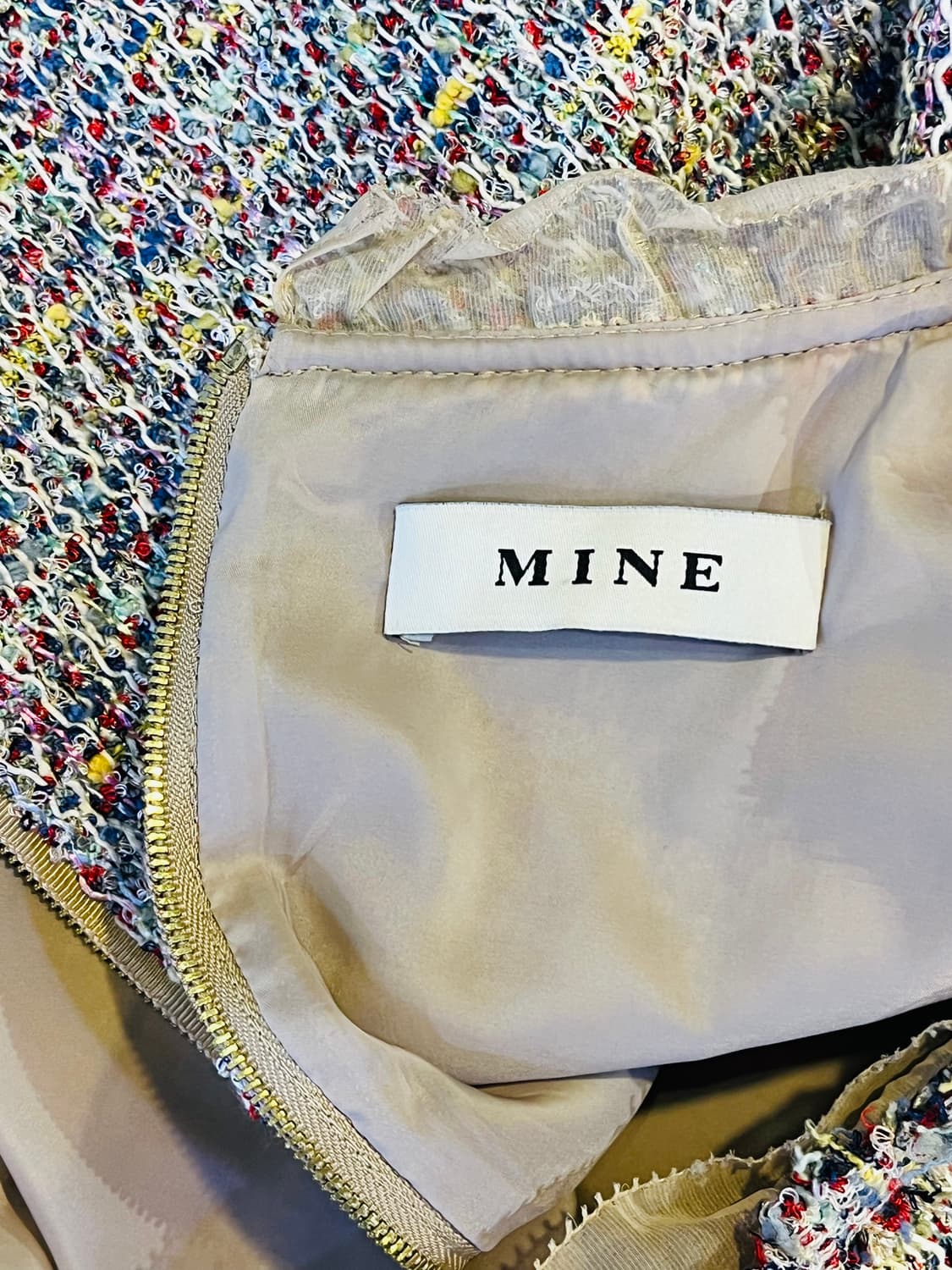 마인 트위드 원피스(이탈리아 원단 사용) 상품이미지6