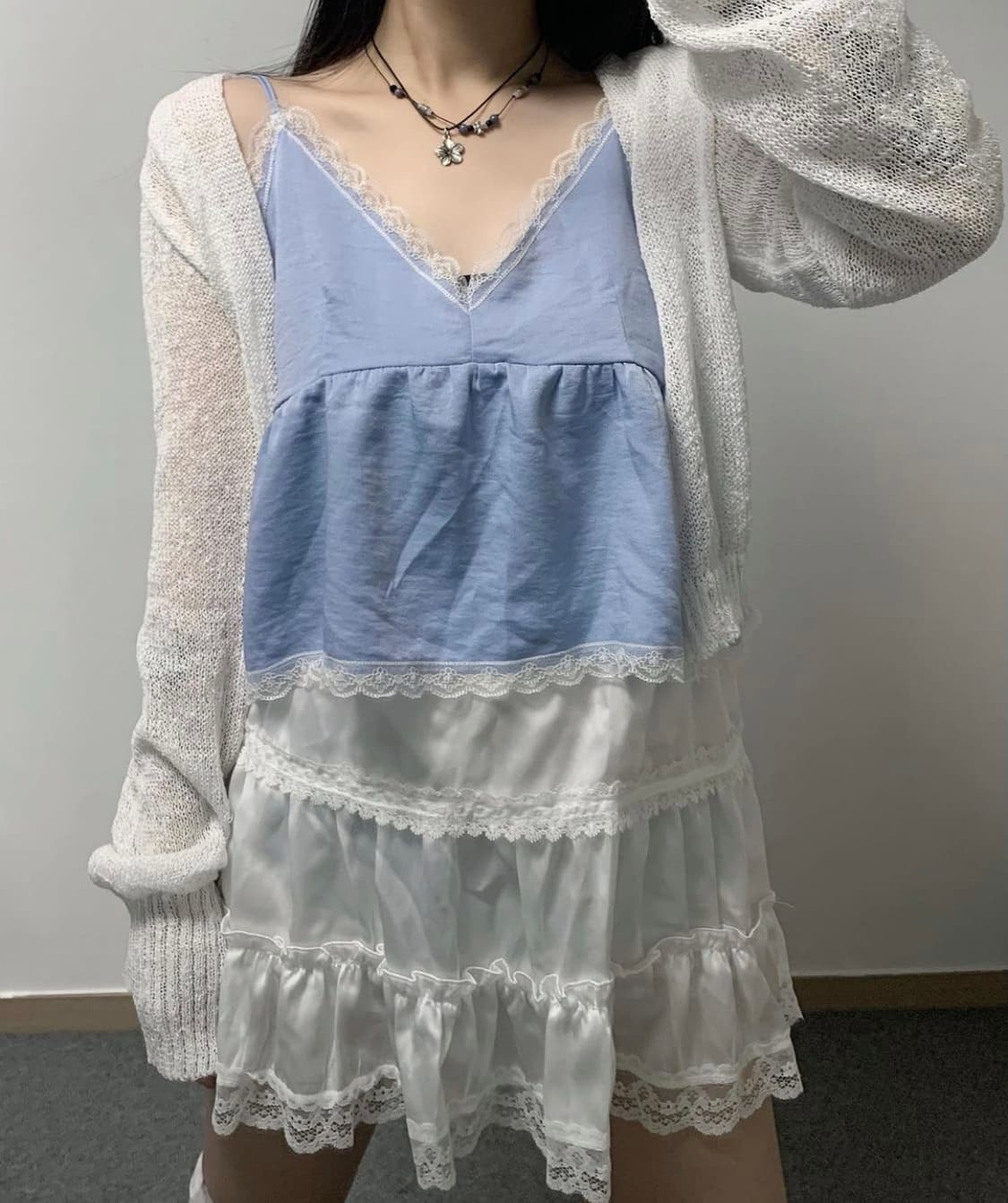 가화빈티지 소라 캉캉 슬립 상품이미지1