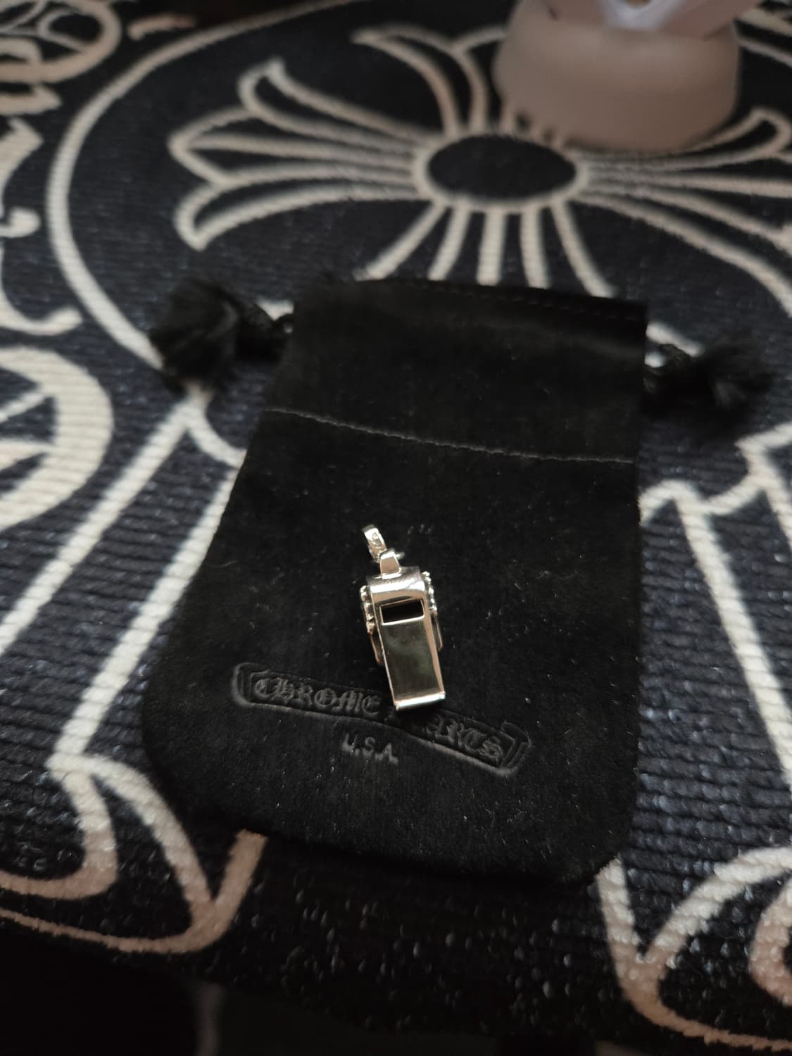 크롬하츠 대거 휘슬 펜던트×크롬하츠 볼체인 상품이미지6