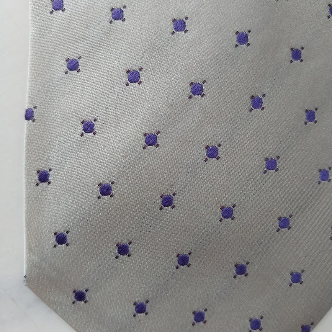 아르마니 꼴레지오니 도트 패턴 넥타이 9.9cm A+~A등급 K2399 상품이미지10