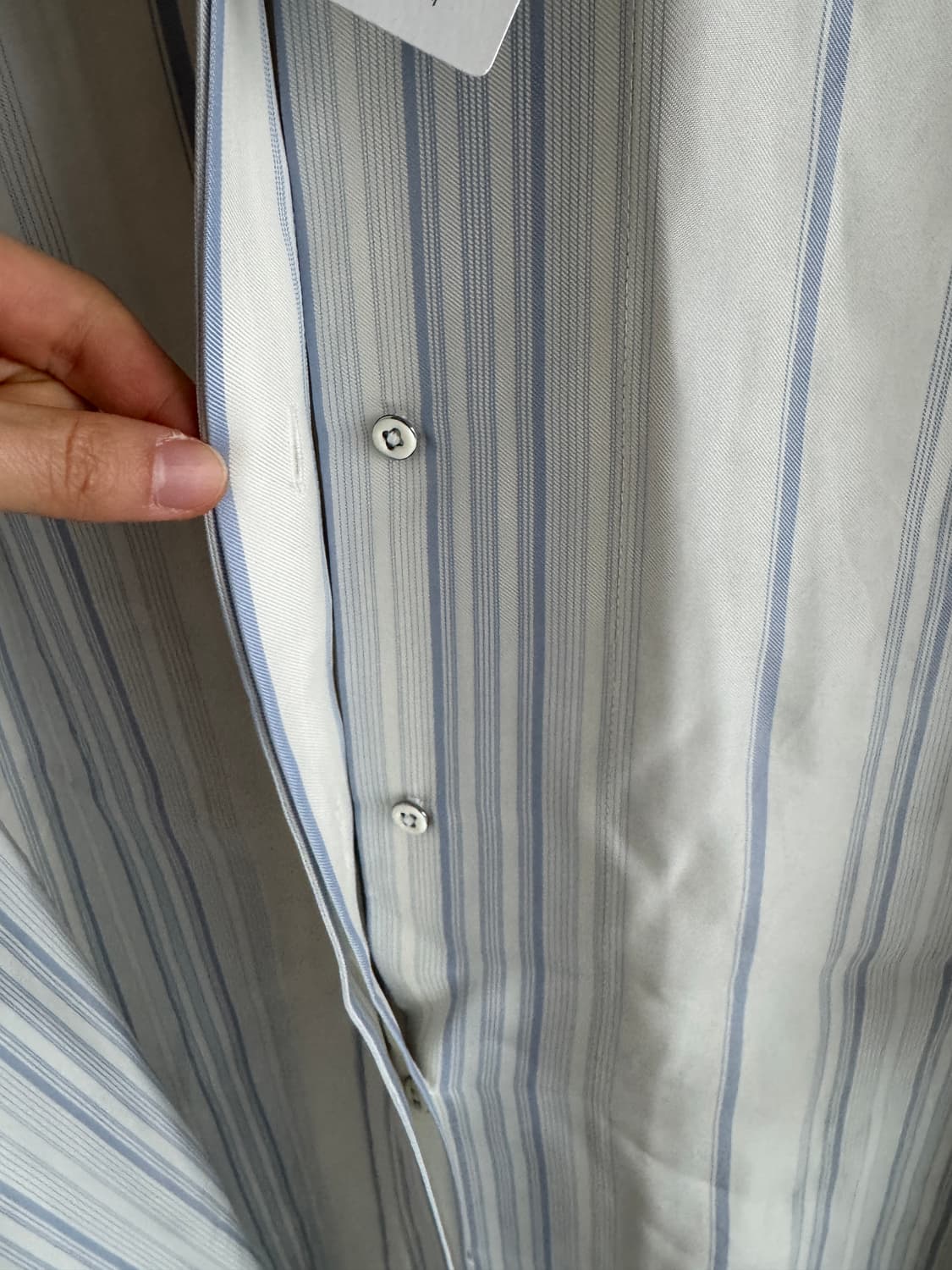 질샌더 JIL SANDER 스트라이프 셔츠 원피스 19ss 리조트 컬렉션 상품이미지4