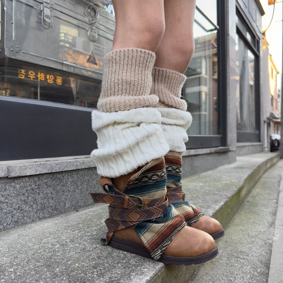 00s MUK LUKS 가을 랩 부츠 상품이미지7