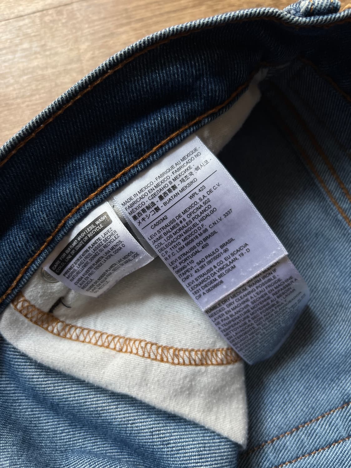 [38]리바이스 517 빈티지 페이딩 스트레치 플레어진 F17 상품이미지7