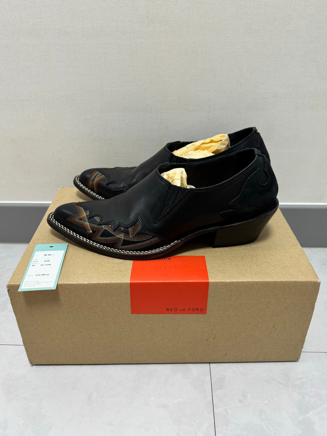 Bed j.w. Ford 19aw 웨스턴 부츠 상품이미지3