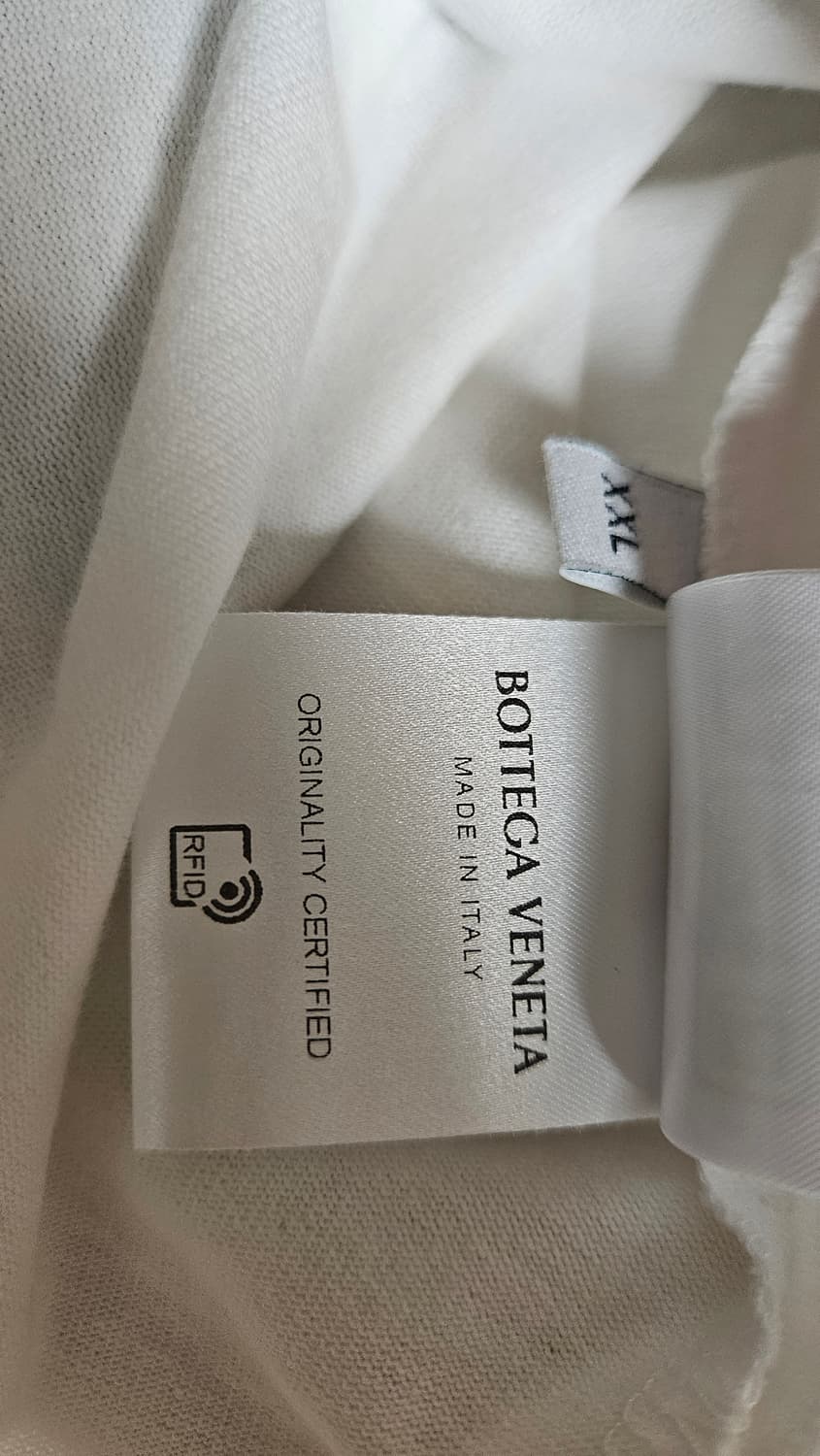 BOTTEGA VENETA 보테가베네타 소프트 코튼 저지 반소매 티셔츠 상품이미지5
