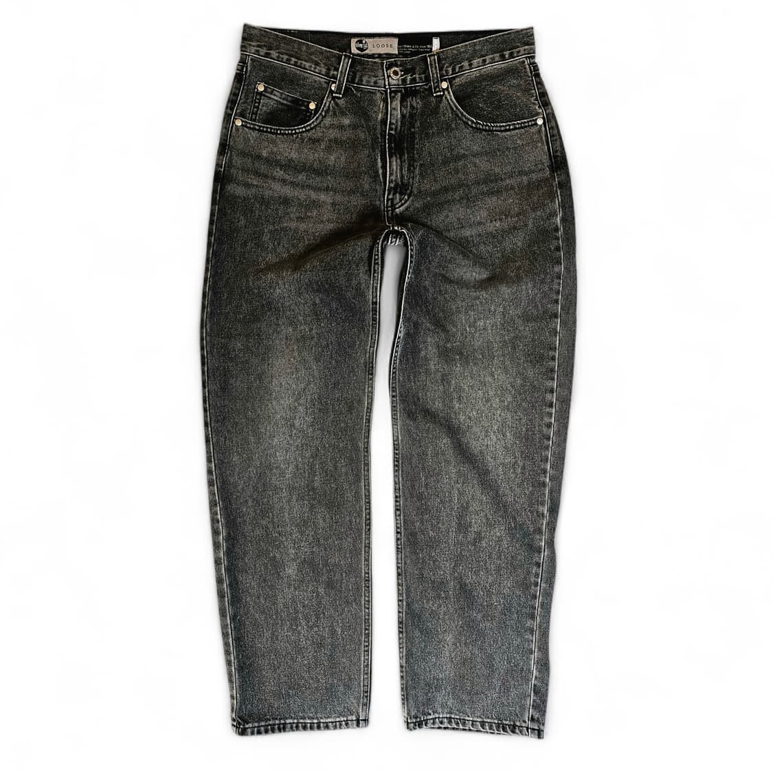 [32X32][리바이스] 실버탭®루즈핏 블랙 데님# 상품이미지2