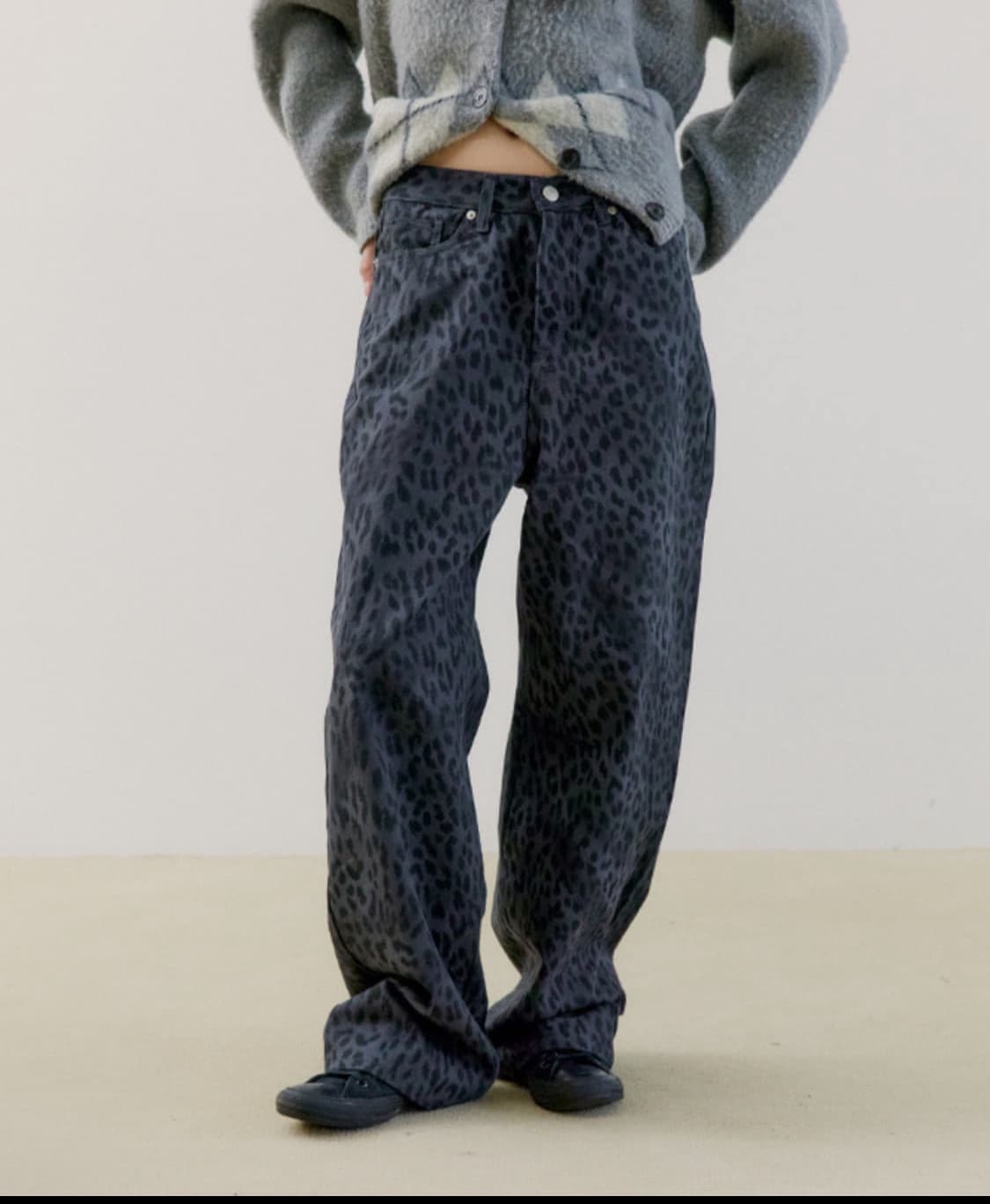 oafish 레오파드 팬츠 상품이미지1