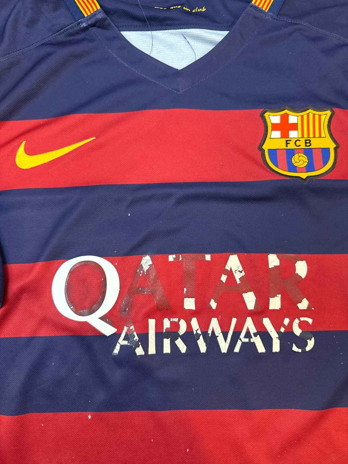 [해외XL]15-16 바르셀로나 홈 네이마르 유니폼 상품이미지4