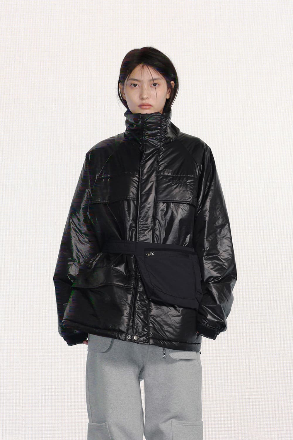 Cerric 세릭 REVERSIBLE PADDED HALF JACKET 상품이미지1