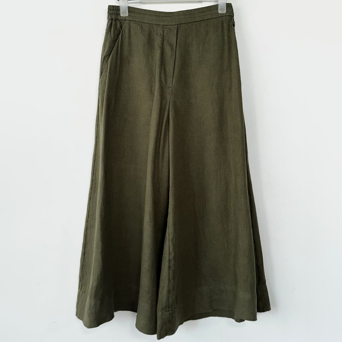 코스 COS 23 린넨 백 밴딩 큐롯 팬츠 상품이미지3