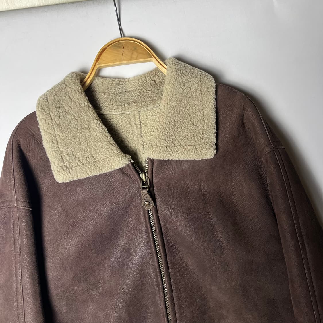 [Gallucci] 빈티지 램스킨 싱글 무스탕 상품이미지2