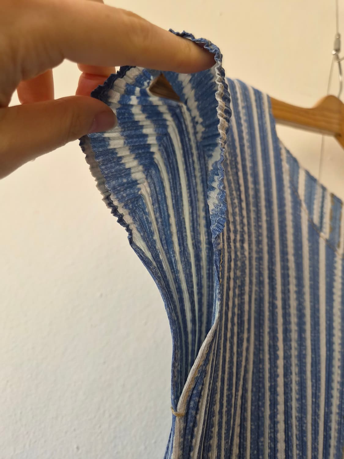 플리츠플리즈 여성 캡소매플리츠원피스 3사이즈 상품이미지5