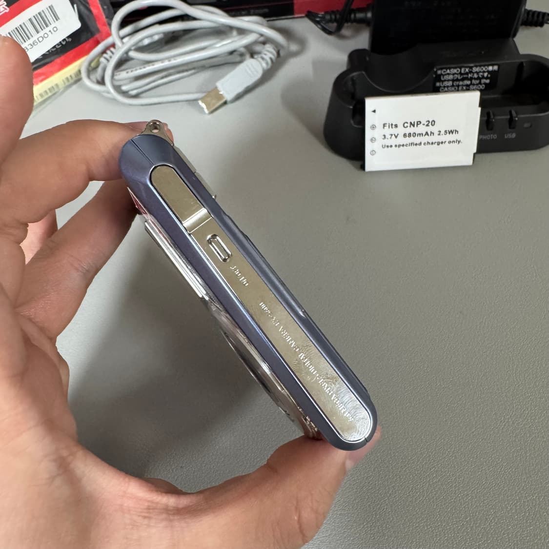 카시오 엑슬림 EX-S600 풀박스 상품이미지6