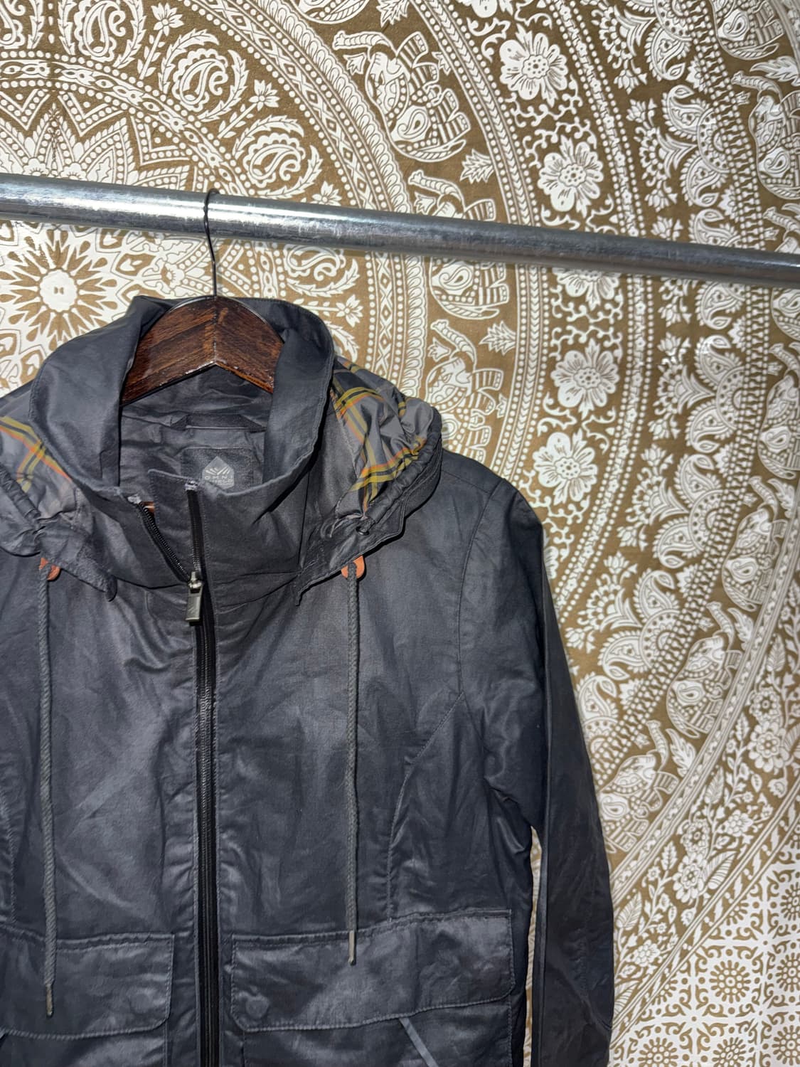 콜롬비아 옴니쉴드 체크 후드 바람막이  상품이미지4