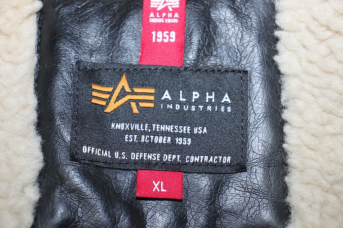 ALPHA B-3 알파항공무스탕( XL) 상품이미지7