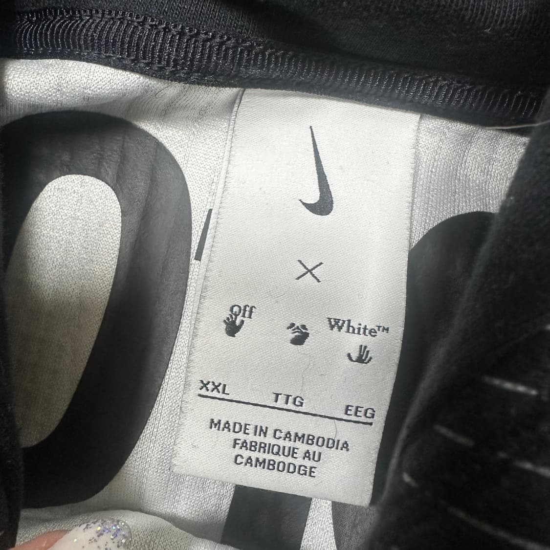 ✨ (바배) 나이키 x 오프화이트 엔지니어드 후드티  상품이미지3