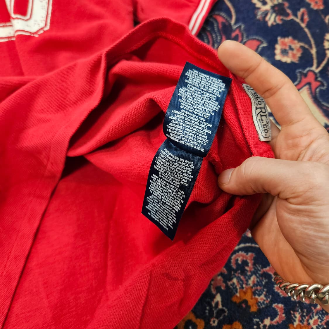 폴로랄프로렌 워싱로고 반팔 카라넥 티셔츠  상품이미지6