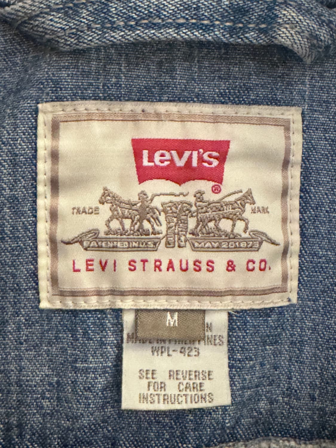 리바이스 청자켓 M 상품이미지2