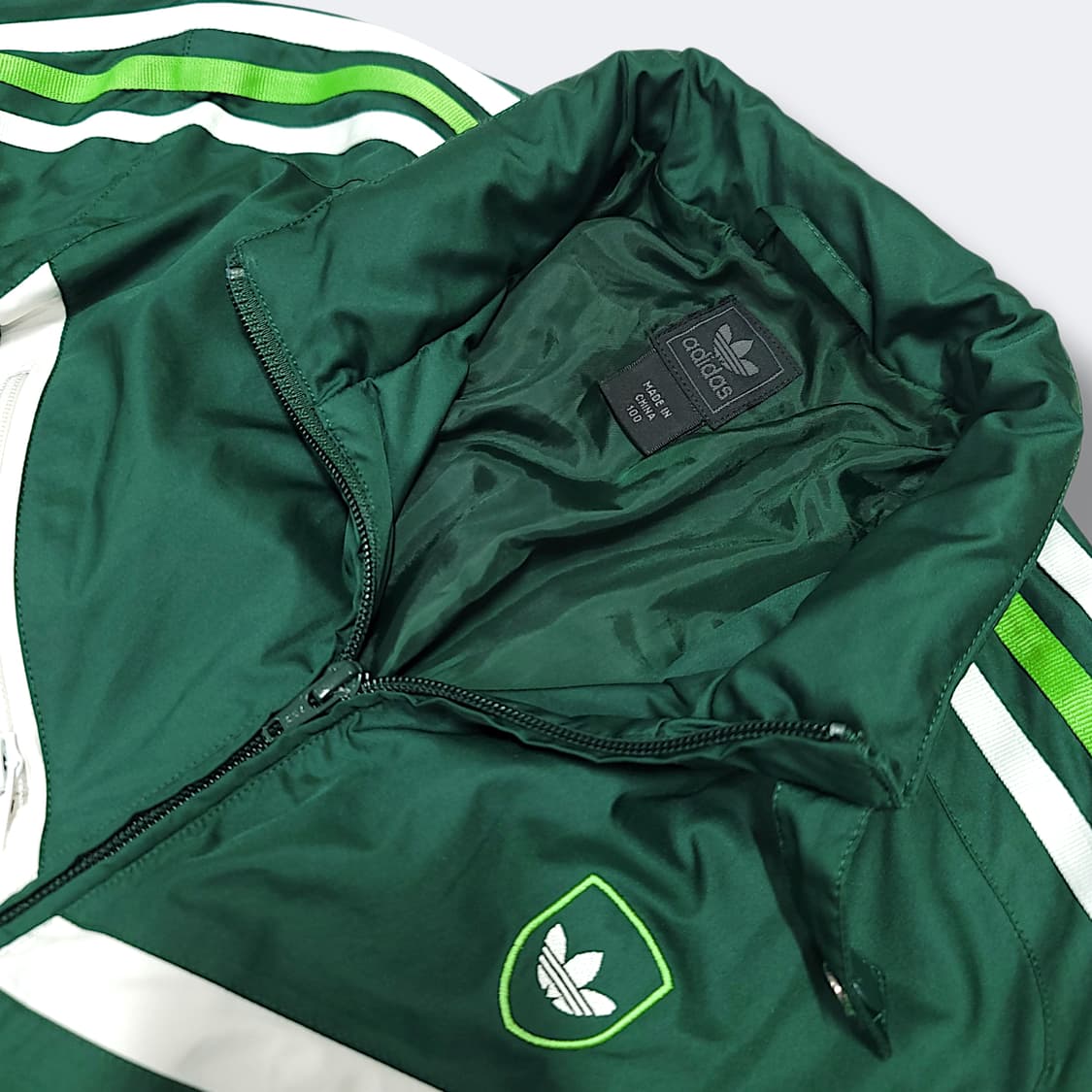 [100] 아디다스 포르쉐 그린 후드 올드스쿨 바람막이 상품이미지8