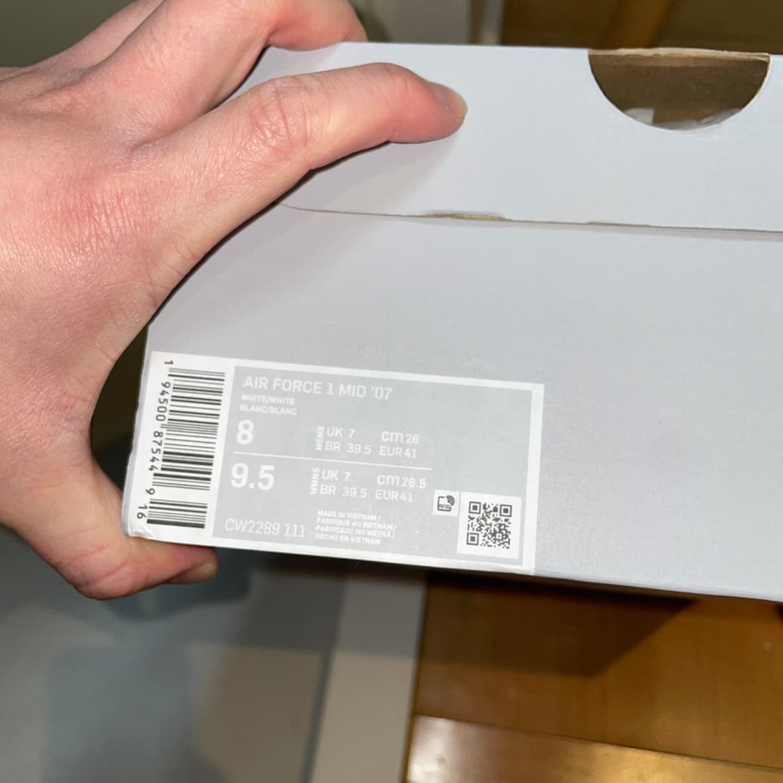 (260)나이키 에어 포스 1 미드 올백 CW2289 상품이미지10