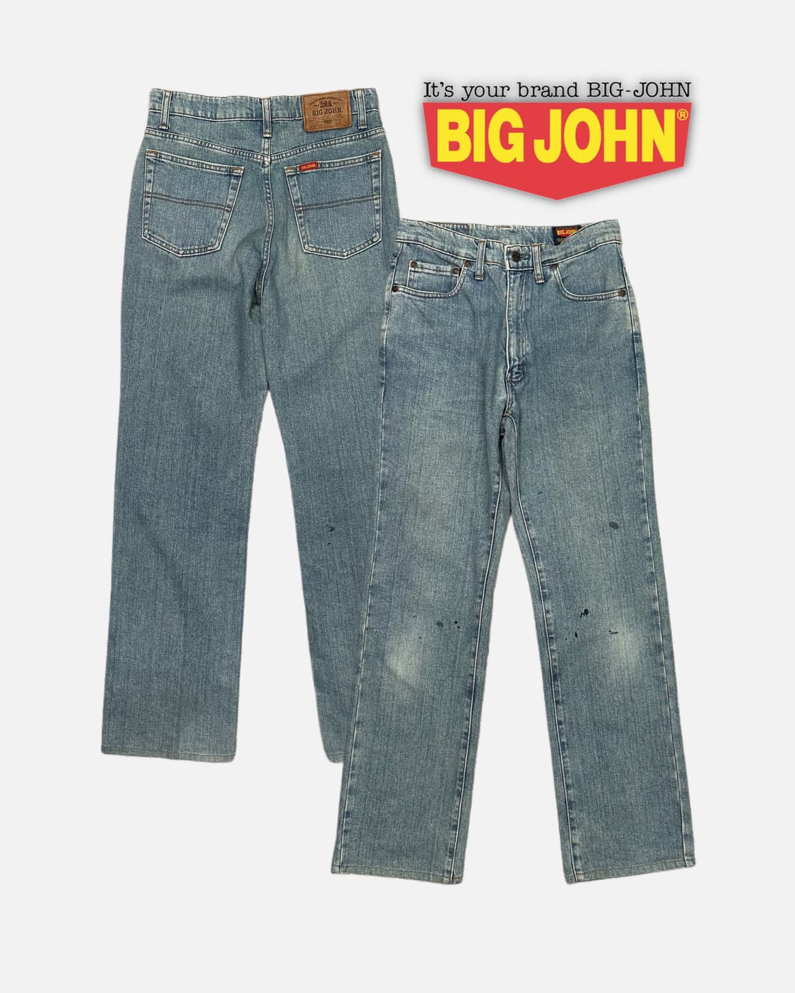 BIG JOHN mv104 vintage painting jean 상품이미지1