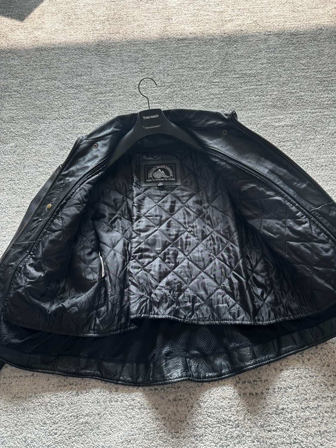 빈티지 바이크 레더자켓 상품이미지3