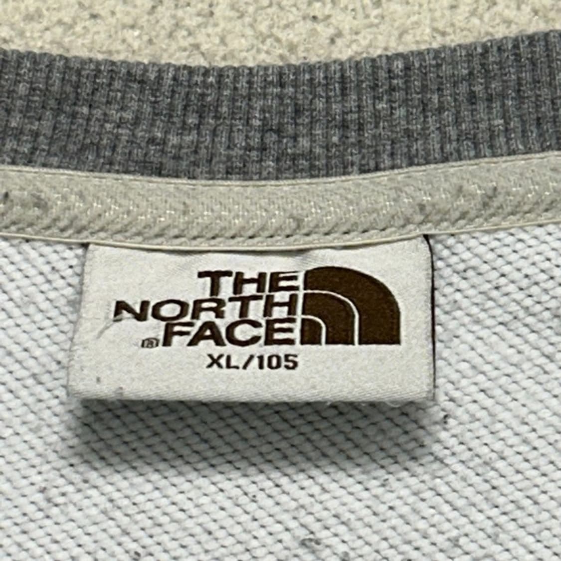 THE NORTH FACE 엠브로이더드 맨투맨 그레이 XL 상품이미지5