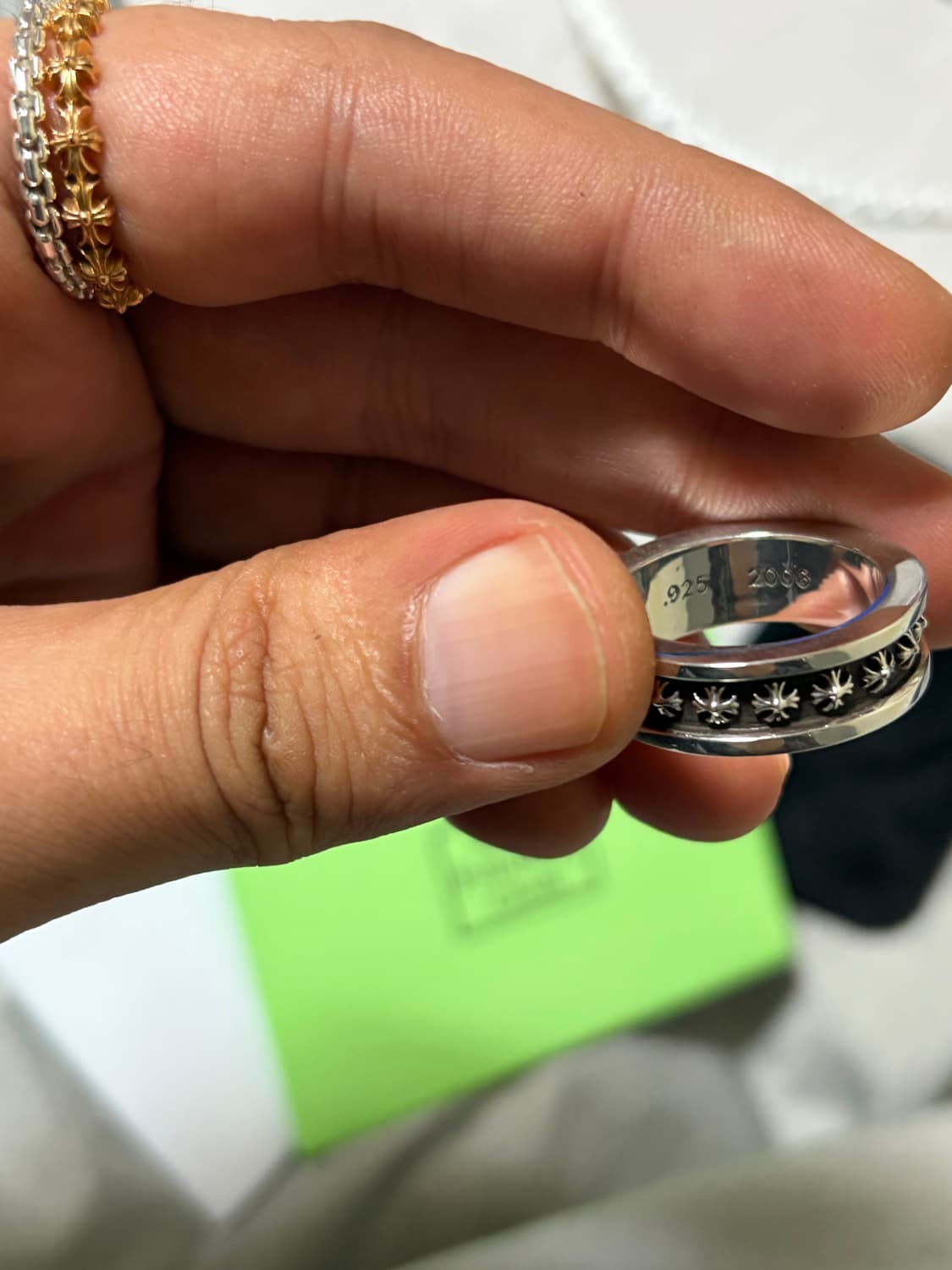 크롬하츠 미니플러스링 us9 상품이미지3