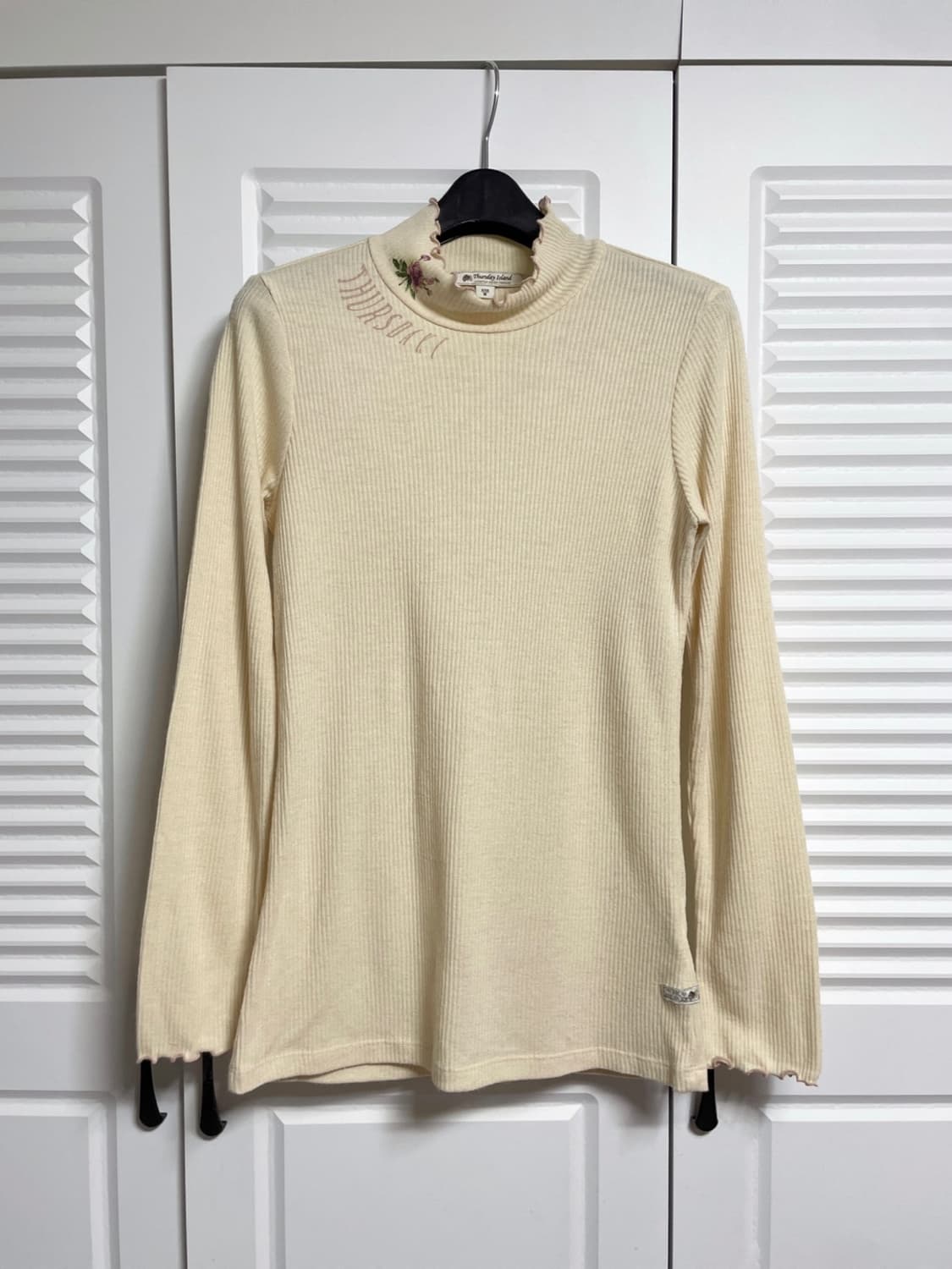 써스데이아일랜드 골지 티셔츠 상품이미지1