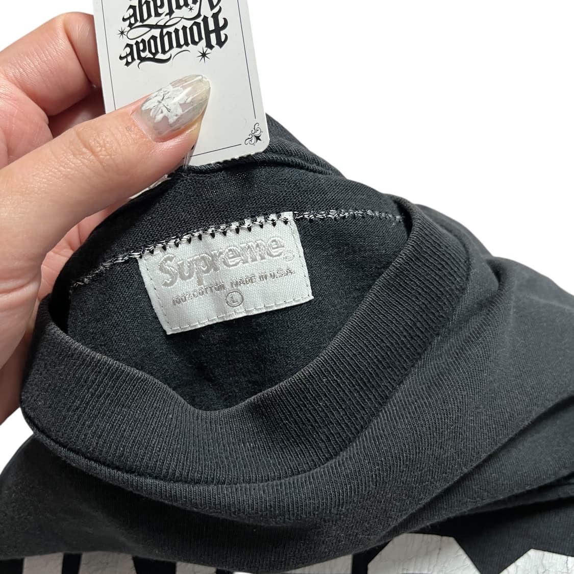 SUPREME x HENNESSY 슈프림 빈티지 레어 롱슬리브 상품이미지4