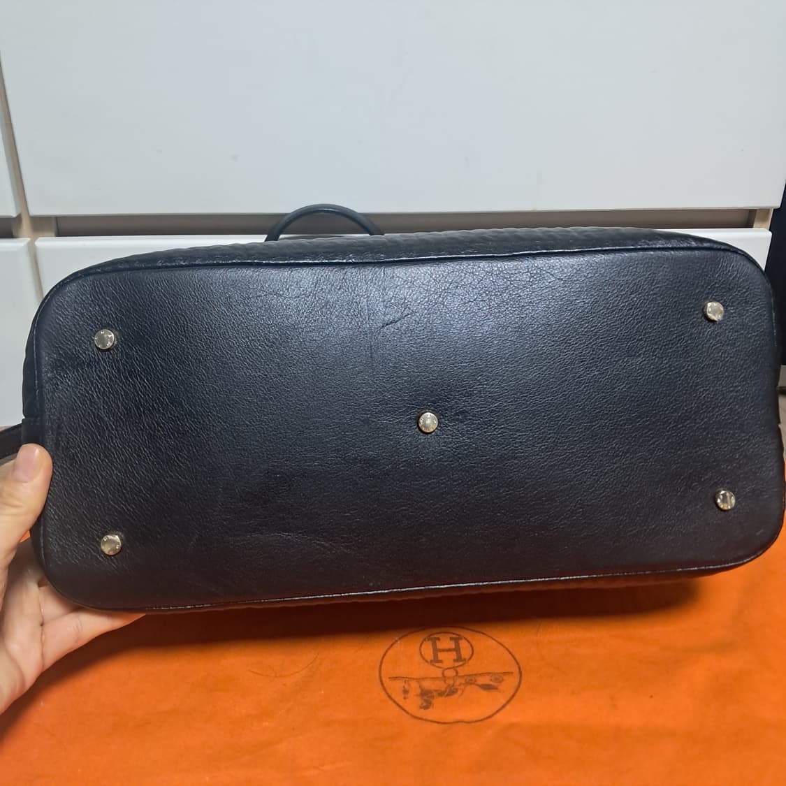 정품 아이그너 블랙 가죽 3way 숄더 크로스백(거의새제품) 상품이미지5