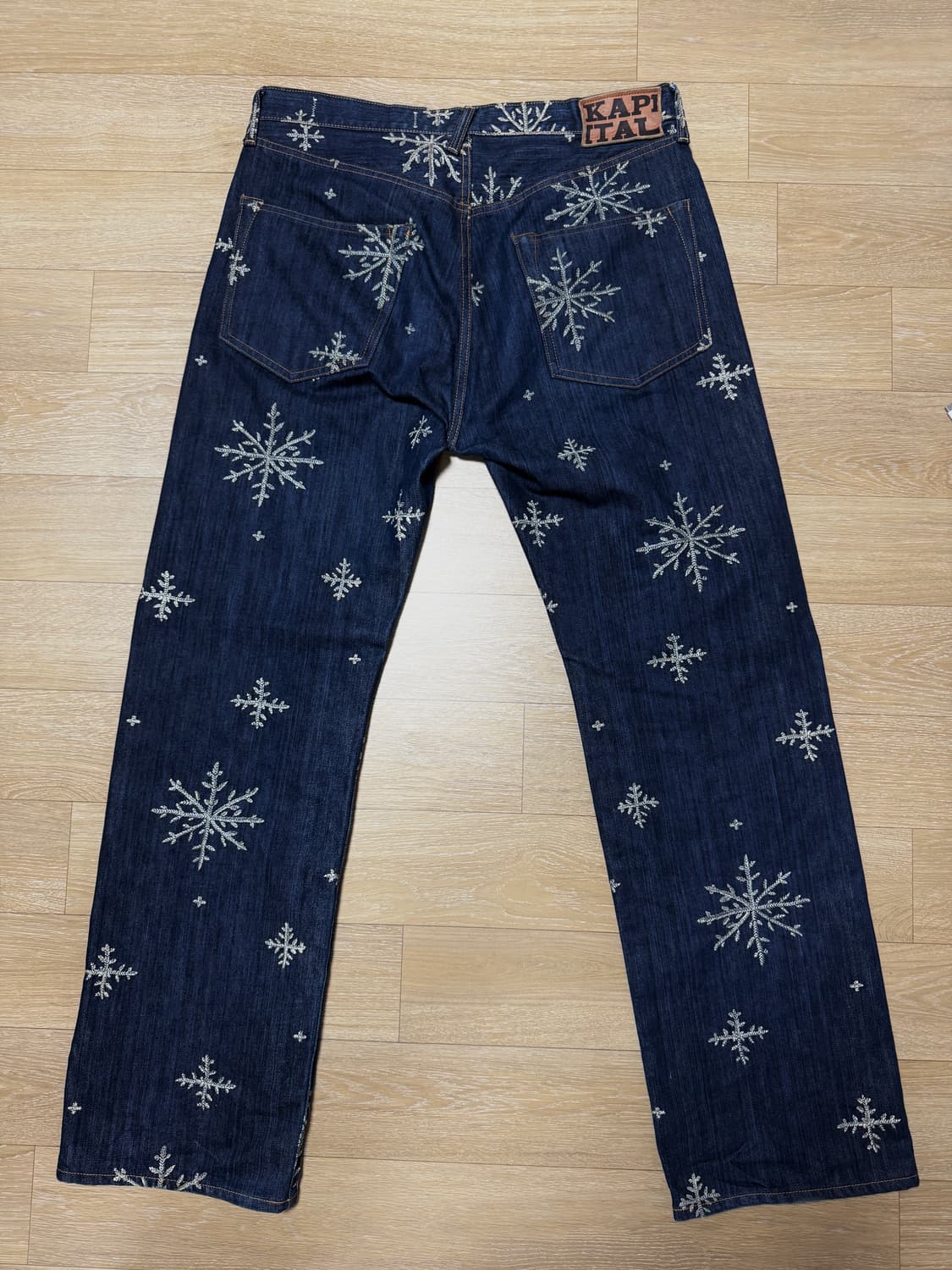 캐피탈 눈꽃 데님팬츠 36사이즈(보통 32정도) 상품이미지4