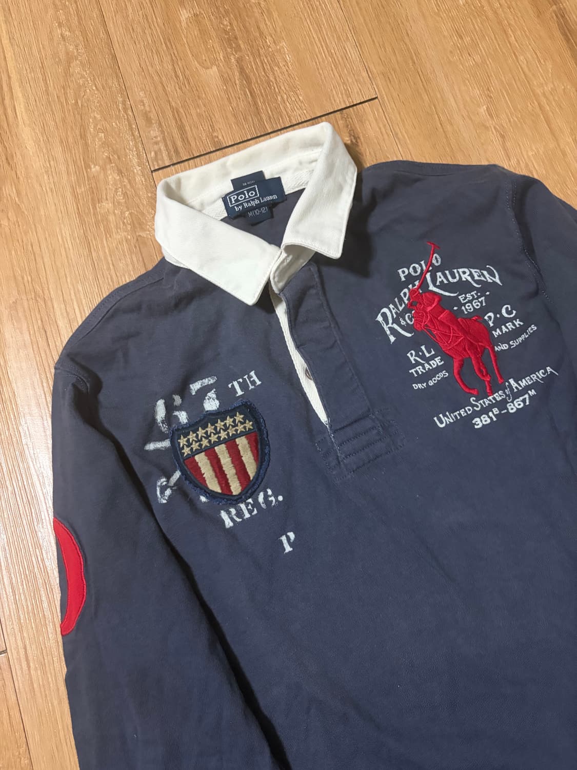 폴로 빅포니 치프키프 카라티 긴팔 럭비티 상품이미지1