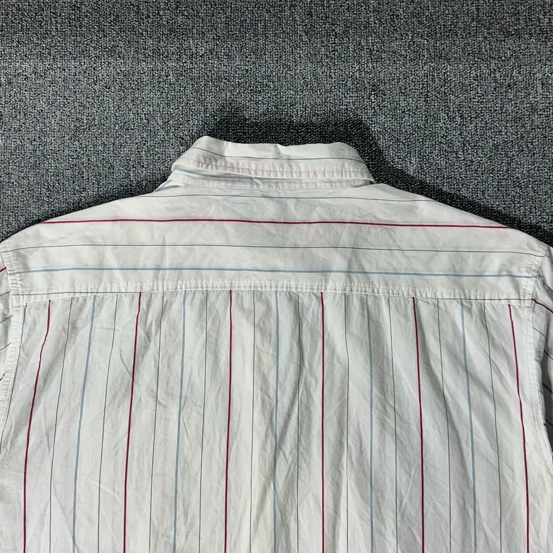 LEVIS 리바이스 스트라이프 하프셔츠(xL/old-7585) 상품이미지8