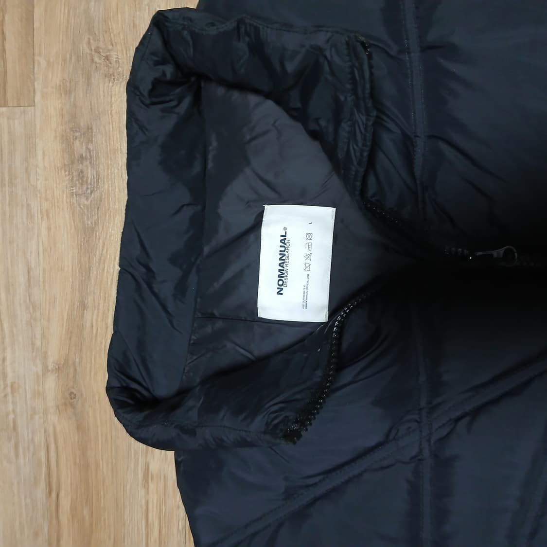 노메뉴얼 패딩 조끼 오버핏 다운 자켓 상품이미지7