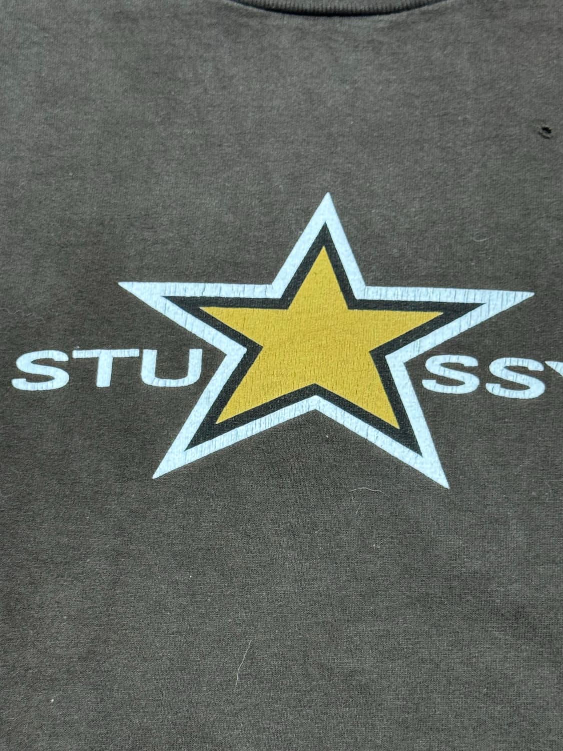 90s stussy star shirt 상품이미지3