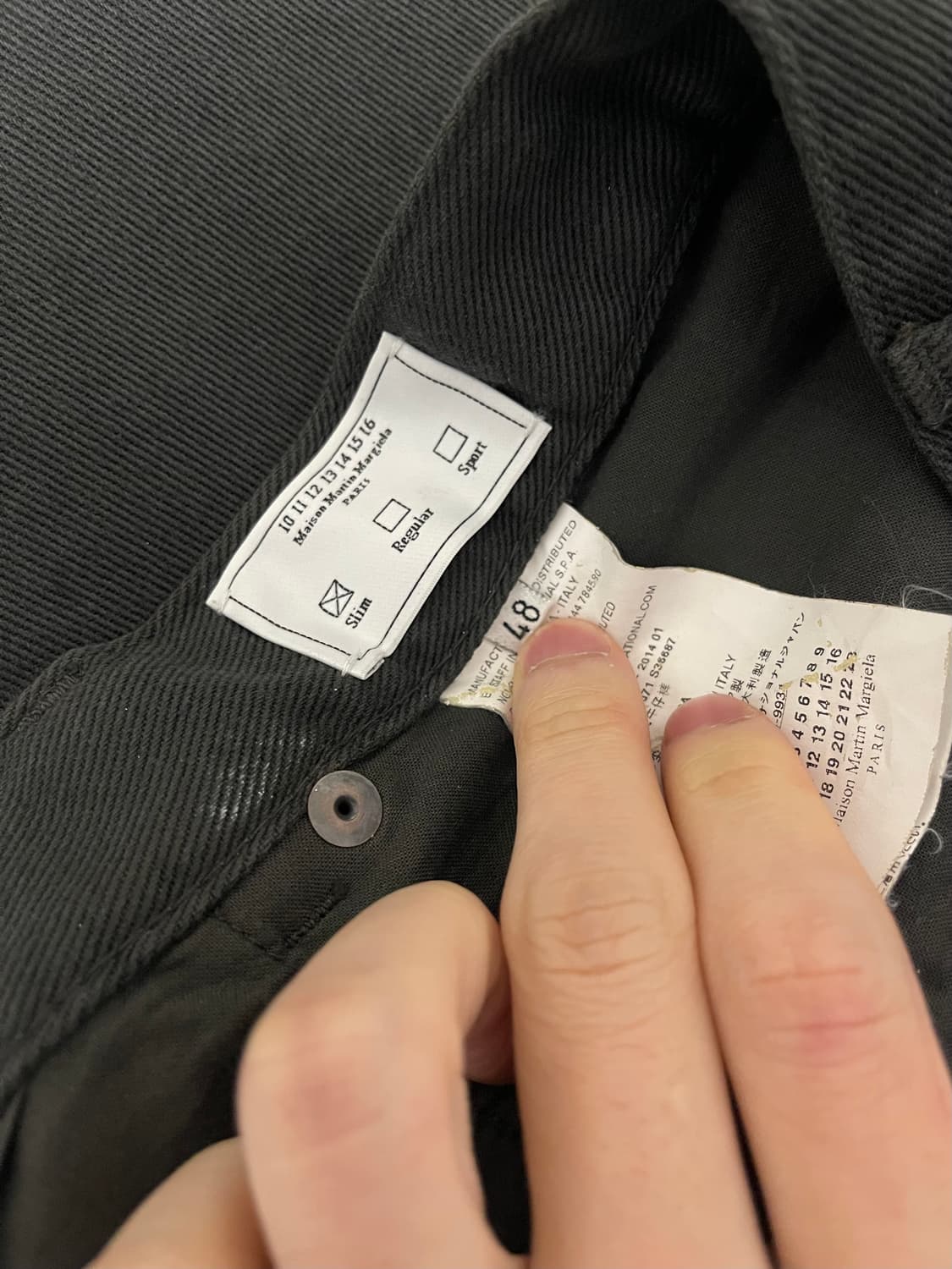 Maison Martin Margiela 데님 팬츠 48 Slim 상품이미지8