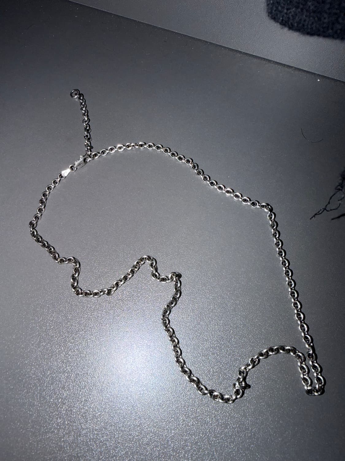 ITALY 실버 925 체인 목걸이 상품이미지1