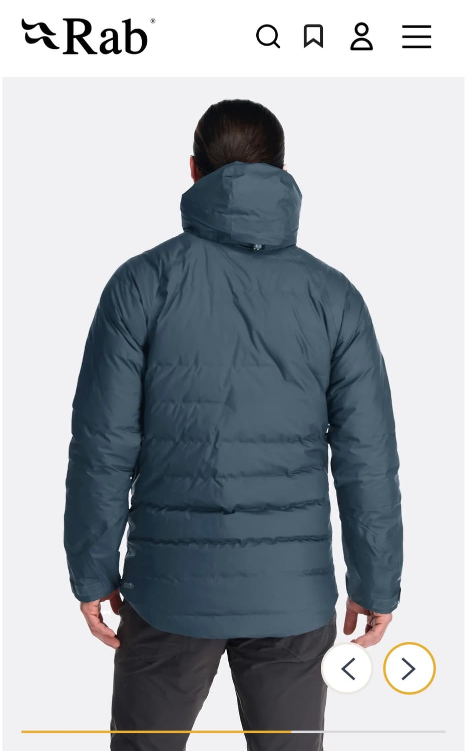 랩 rab 베일런스 자켓 Men's Valiance Waterproof 상품이미지2