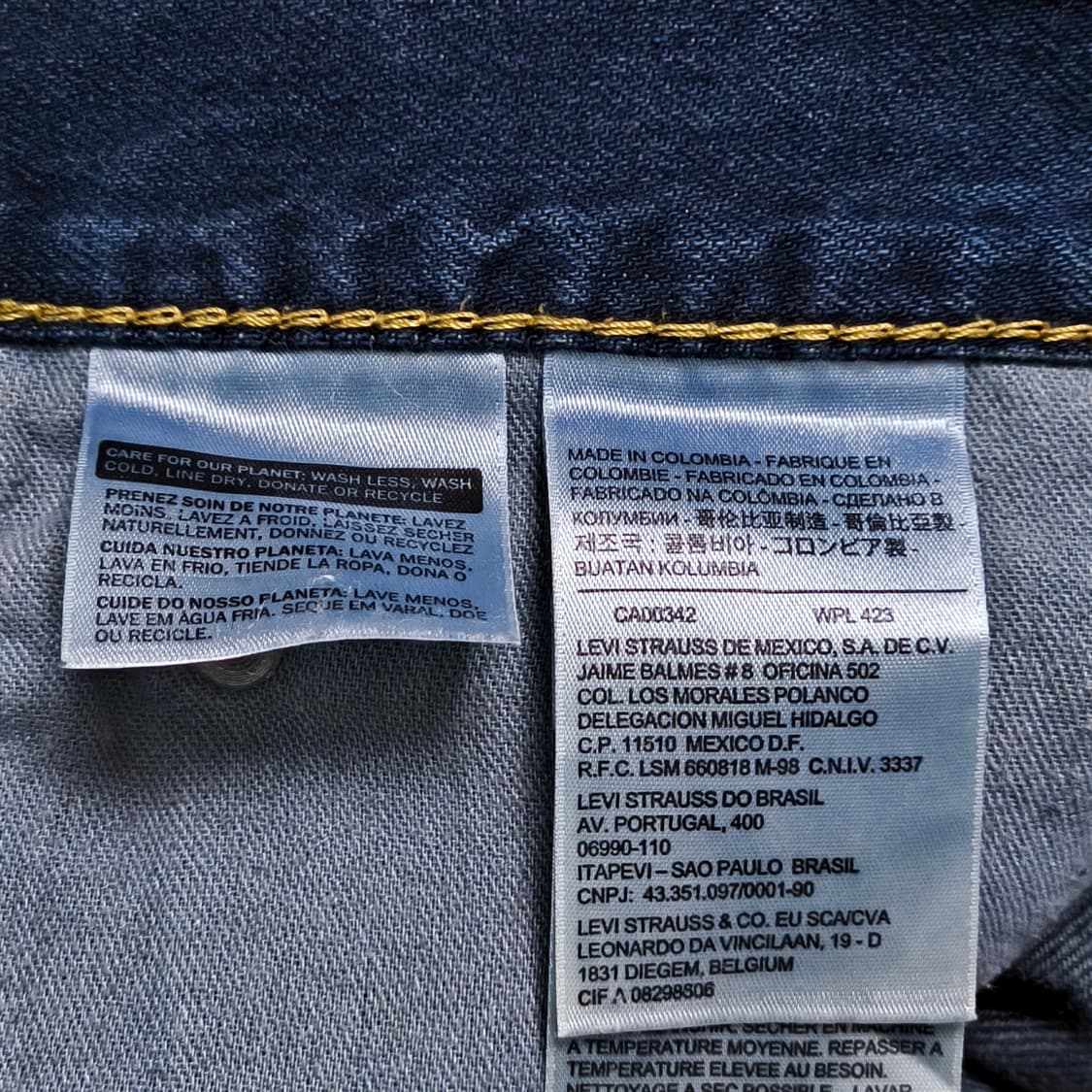 [38] LEVI'S 리바이스 505 스트레이트핏 상품이미지6