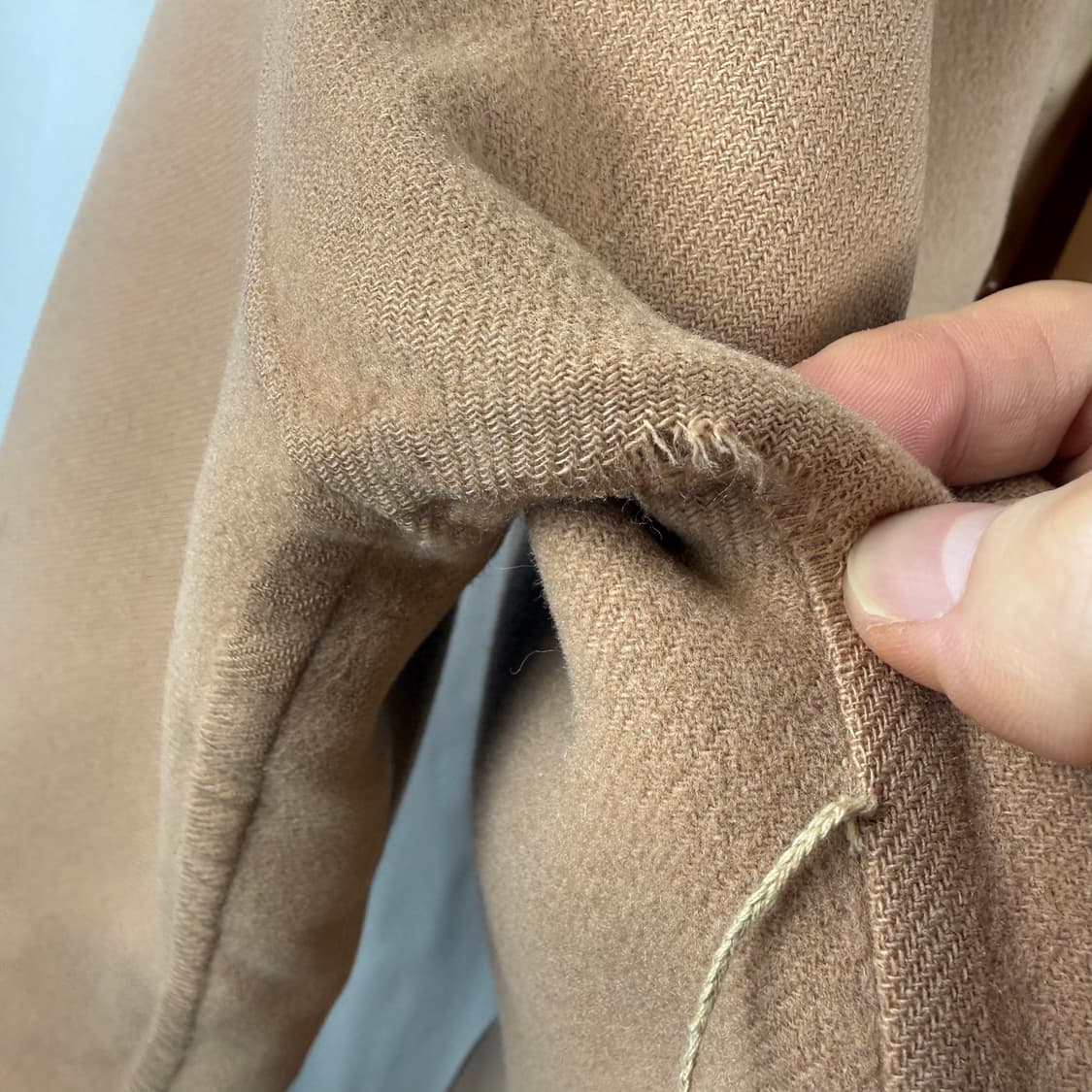 (55) 듀엘 우먼스 울 캐시미어 롱 코트 베이지 상품이미지3