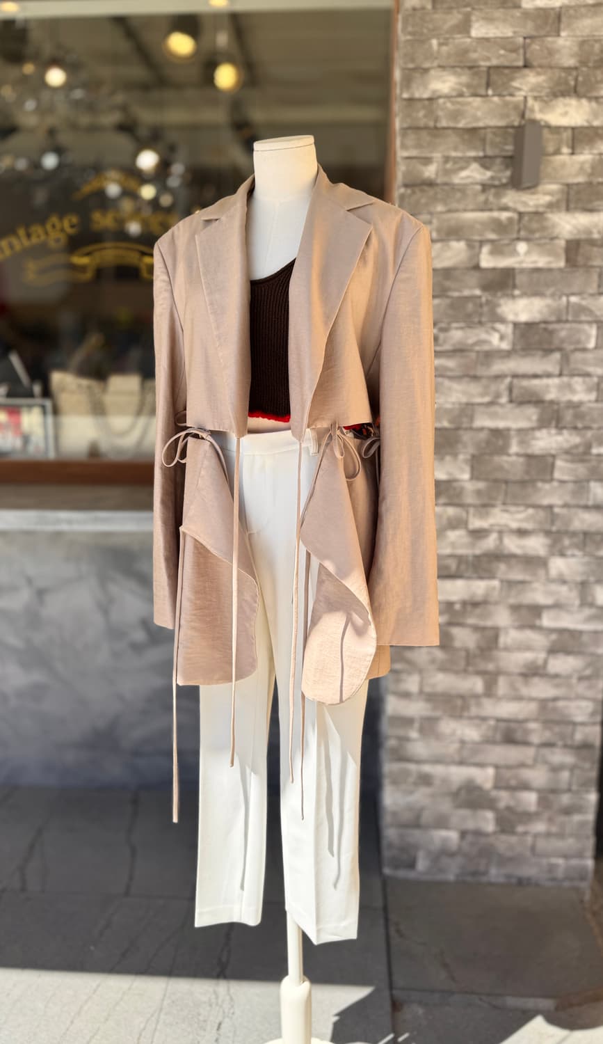 새상품 컨디션 Yuzefi 블레이저 드레스 XS(44,55사이즈) 상품이미지8